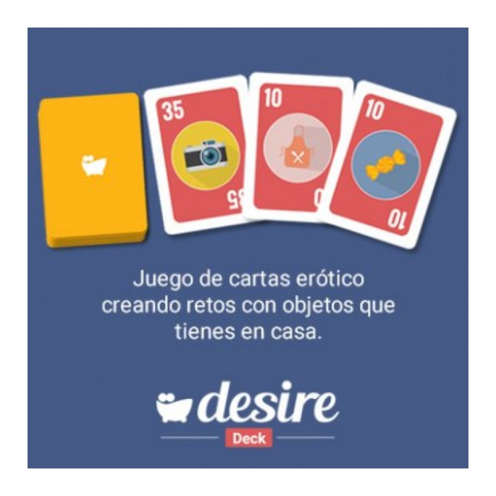 Juego de cartas Desire